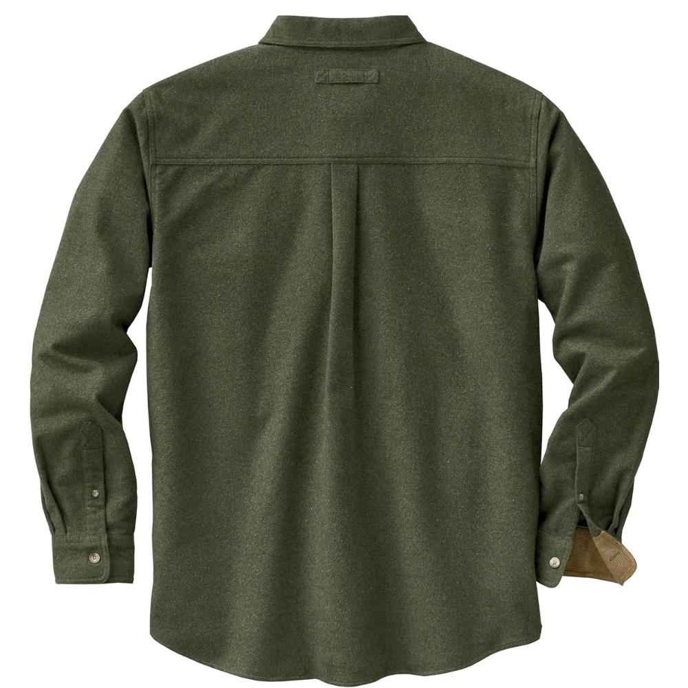 Long Sleeve And Button Down Flannel Shirt For Men