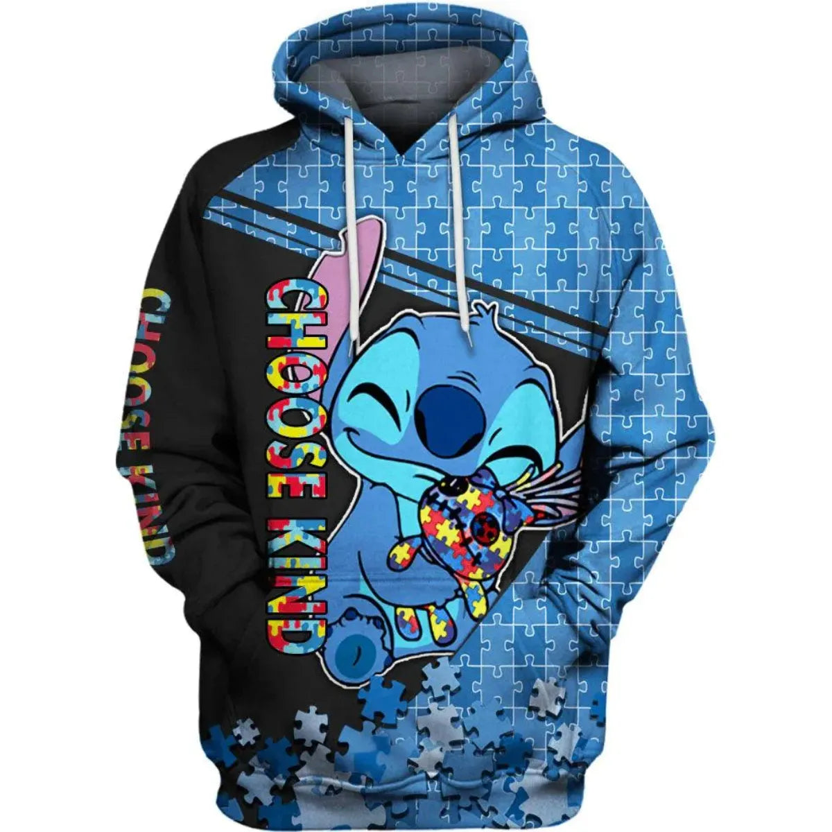 Choose Kind Printed Stitch Unisex Hoodie