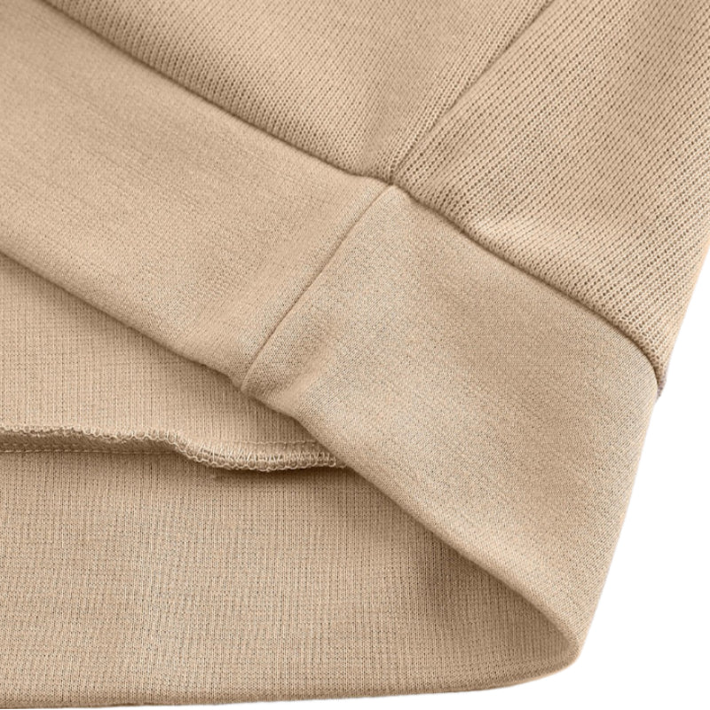 Cozy Button Knit Thick Sweater Hoodie