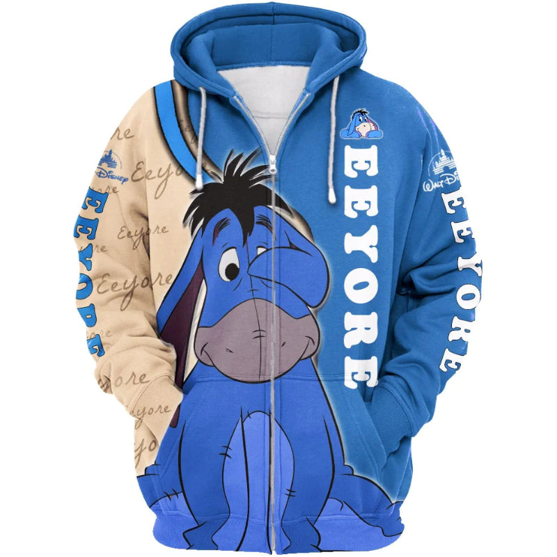 Eeyore zip up hoodie sale