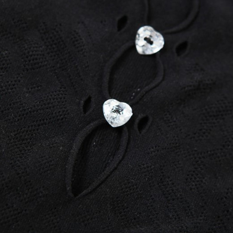 Eleganter, langärmliger Strampler mit Cutout