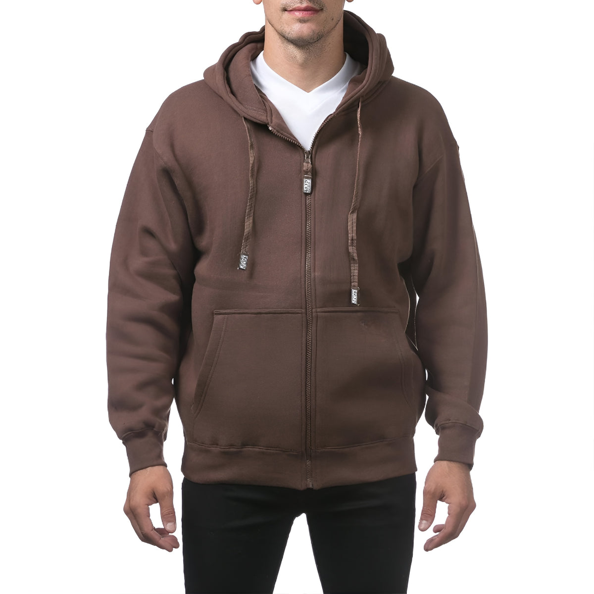 Heavyweight Full Zip Fleece Hoodie