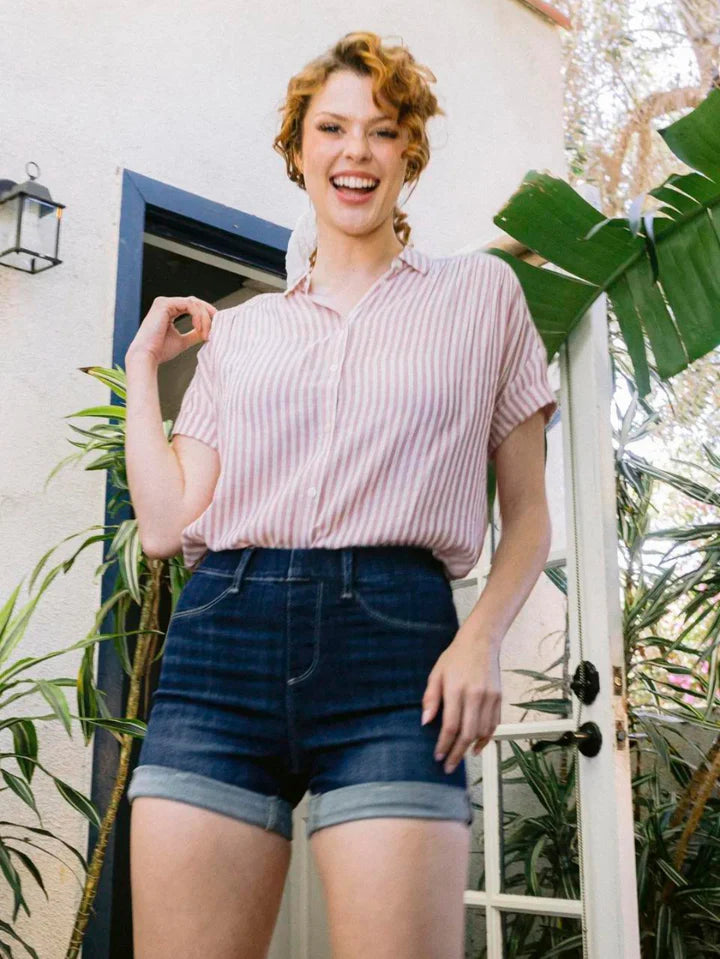 Pull on jegging shorts hotsell