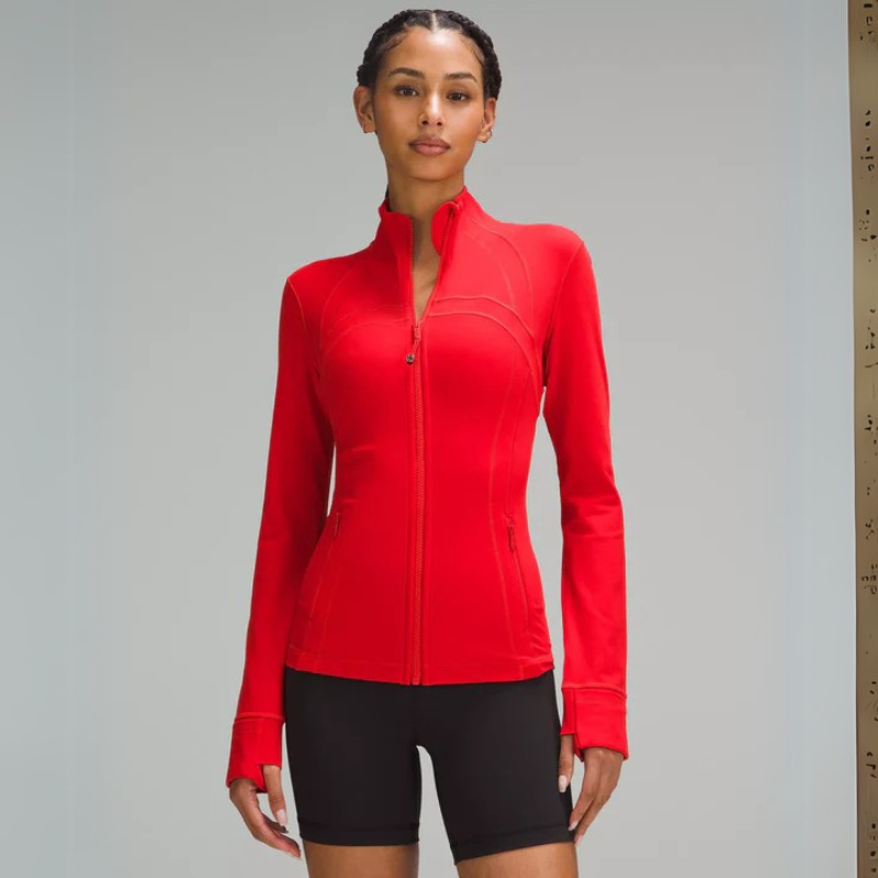 Contoured Zip Jacket For Everyday Fitness And Style