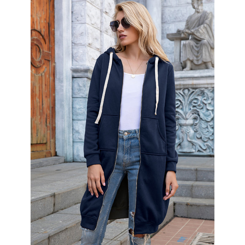 Winter Stylish Loose Long Length Hoodies