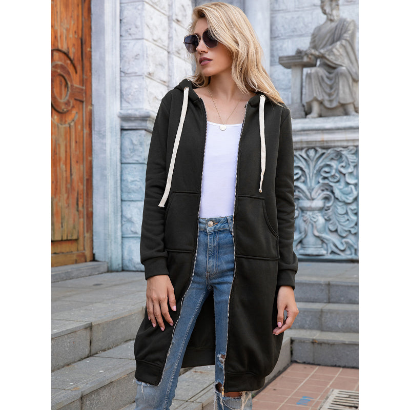 Winter Stylish Loose Long Length Hoodies
