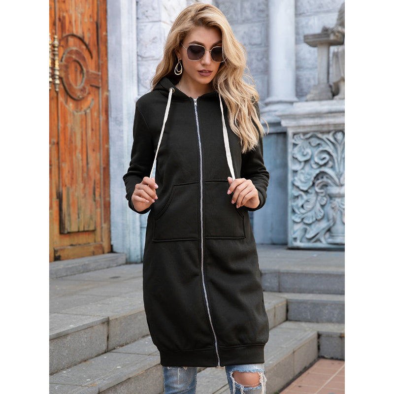 Winter Stylish Loose Long Length Hoodies