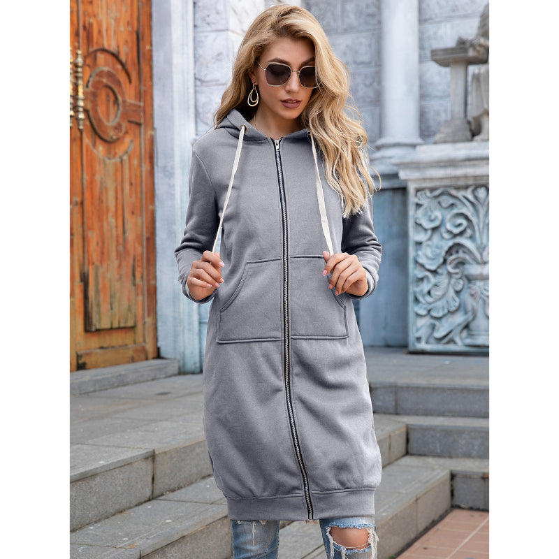 Winter Stylish Loose Long Length Hoodies