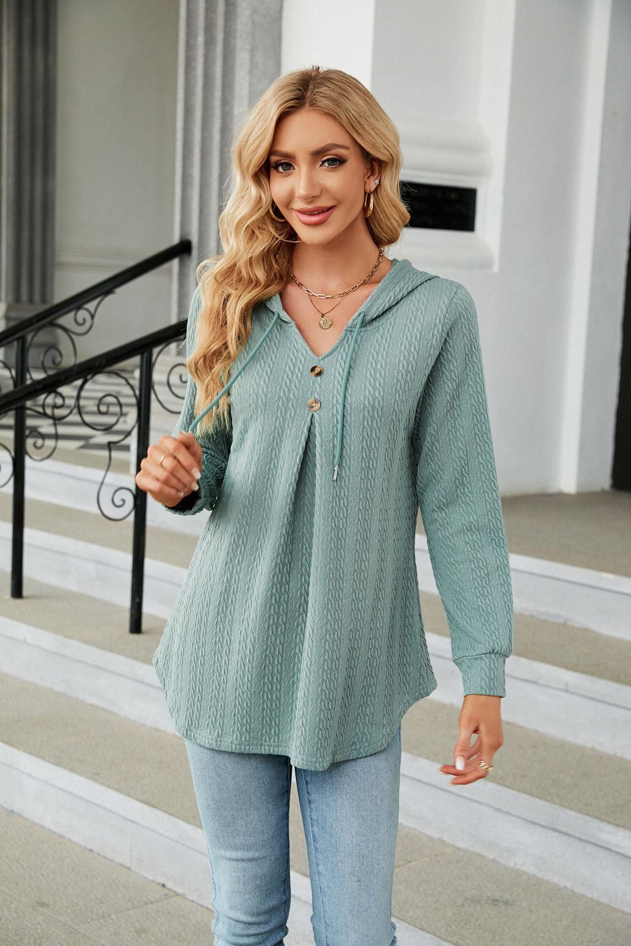 Casual Comfort Pullover Sweater Hoodie