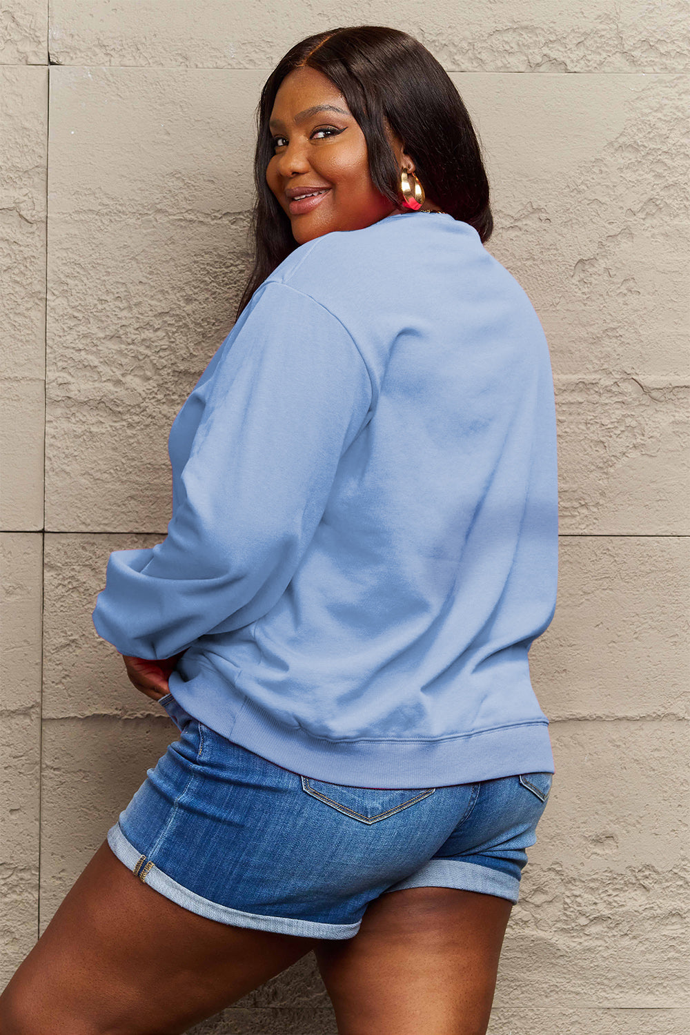 RAISED ON 90S COUNTRY Graphic Printed Sweatshirt