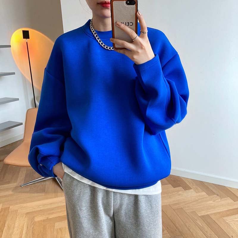 Thin Loose Idle Air Layer Sweatshirt