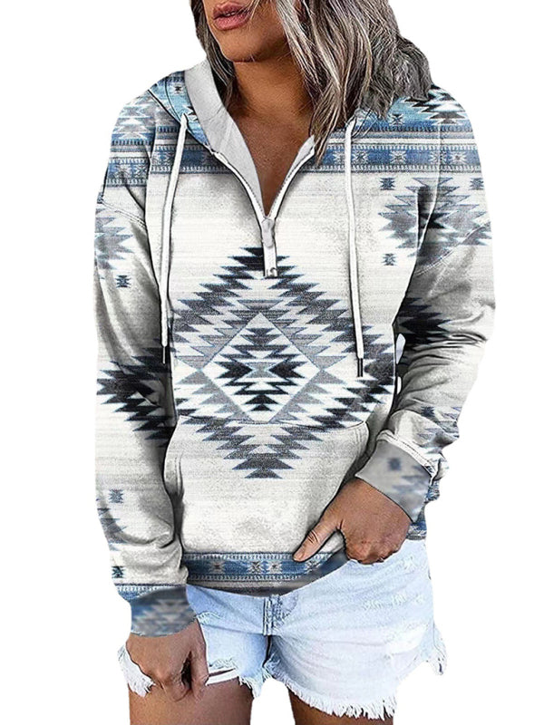 Ethnic Tribal Printed Sweater Hoodie