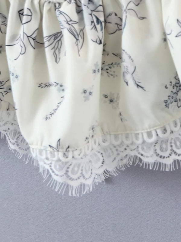 French Style Lace Keel Slim Fit Camisole