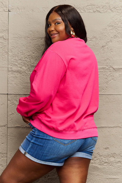 RAISED ON 90S COUNTRY Graphic Printed Sweatshirt