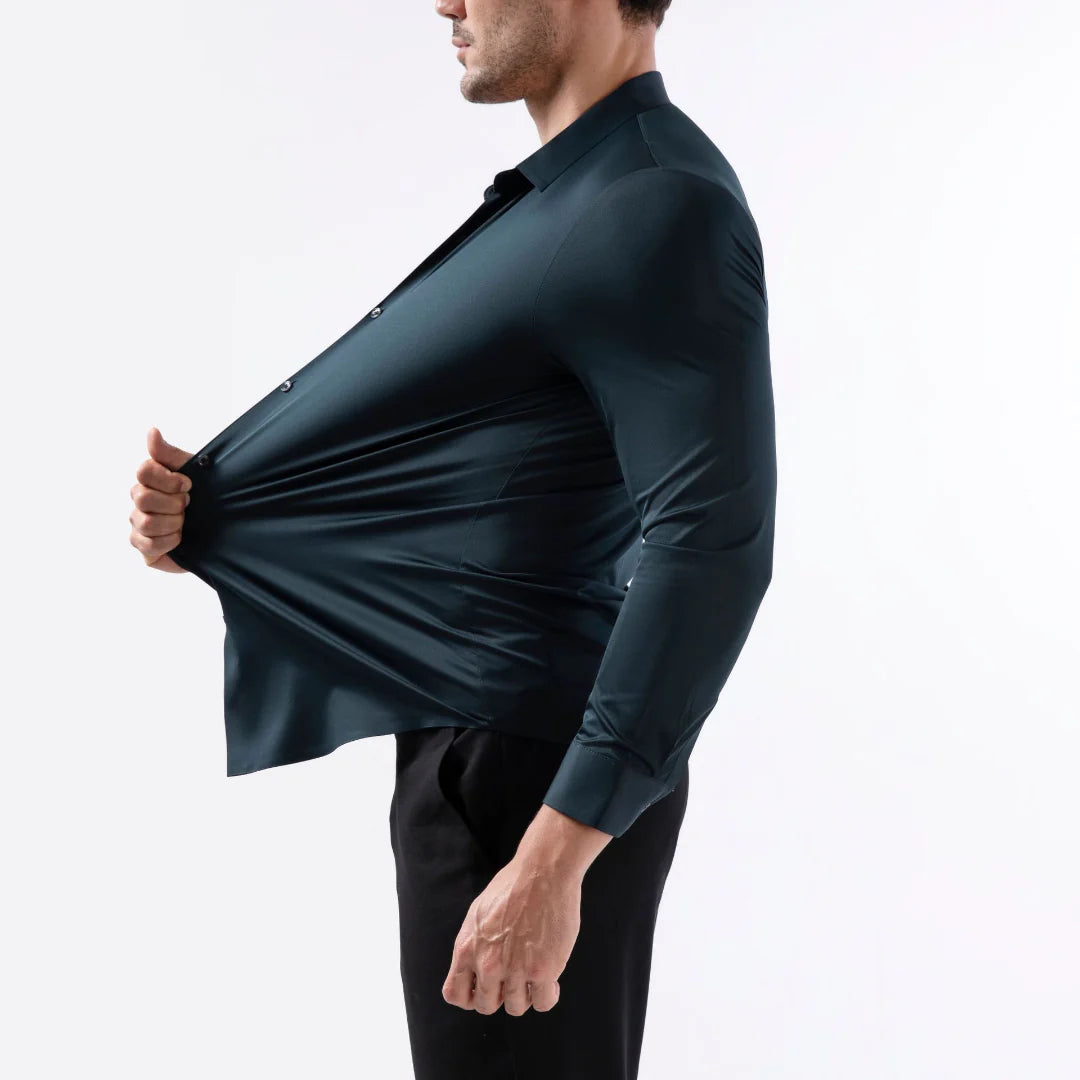 4 Way Stretch Non Iron Business Casual Performance Dress Shirt