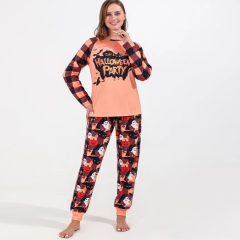 Halloween-Party-Familien-passendes Pyjama-Set