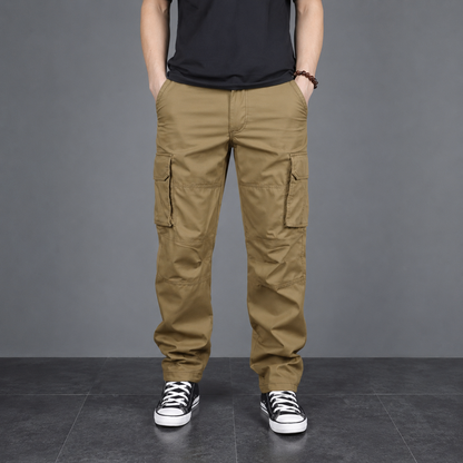 Loose Casual Street Style Cargo Pant With Drawstring For Men