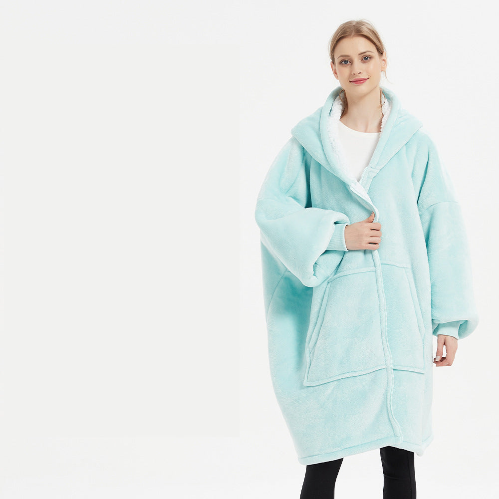 Oversized Robe Style Giant Blanket Hoodie