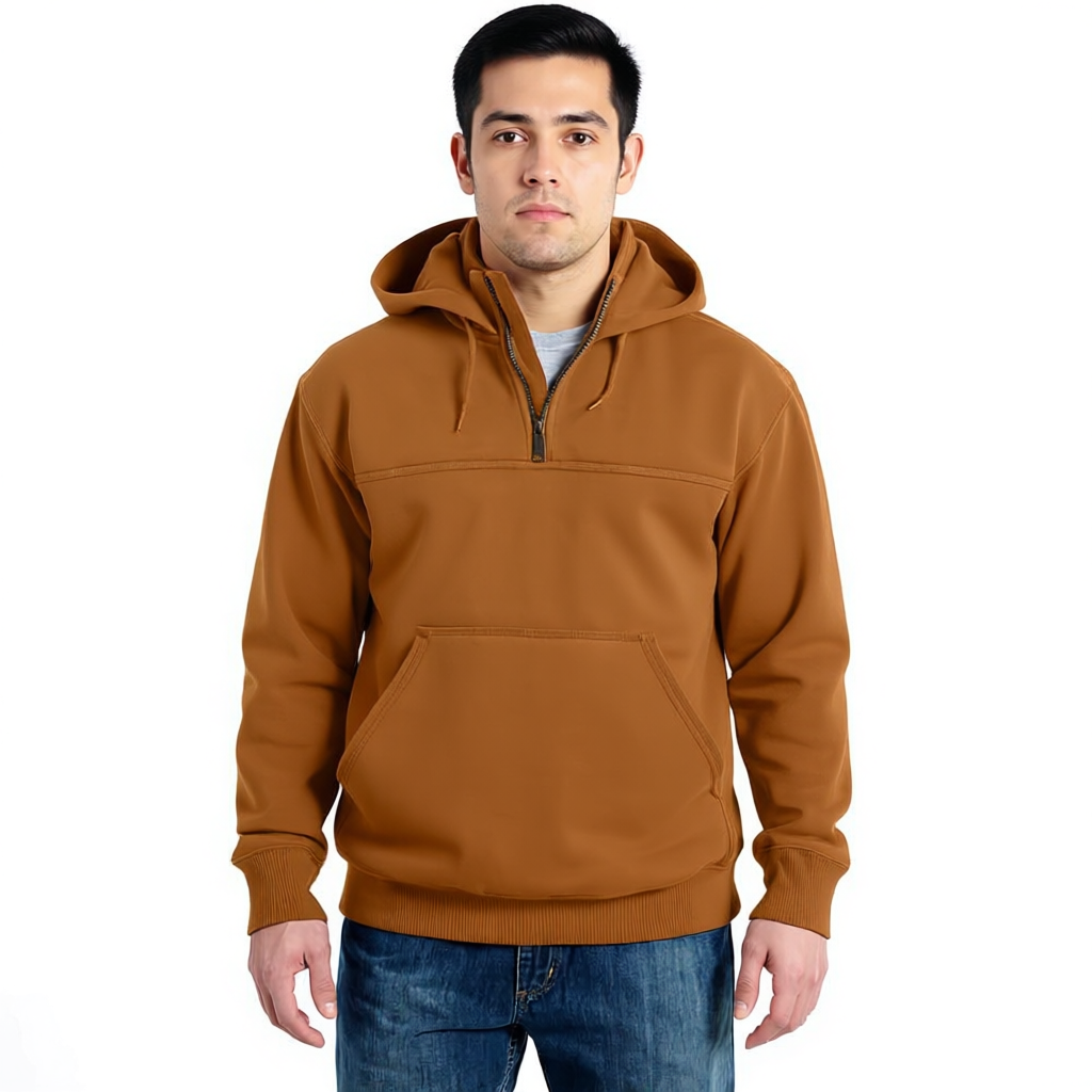 Rain Defender Loose Fit Heavyweight Quarter Zip Sweatshirt