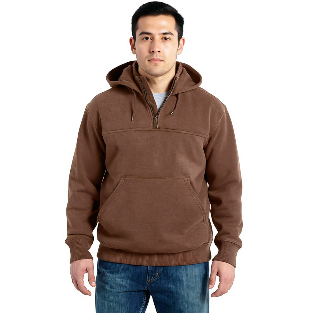 Rain Defender Loose Fit Heavyweight Quarter Zip Sweatshirt