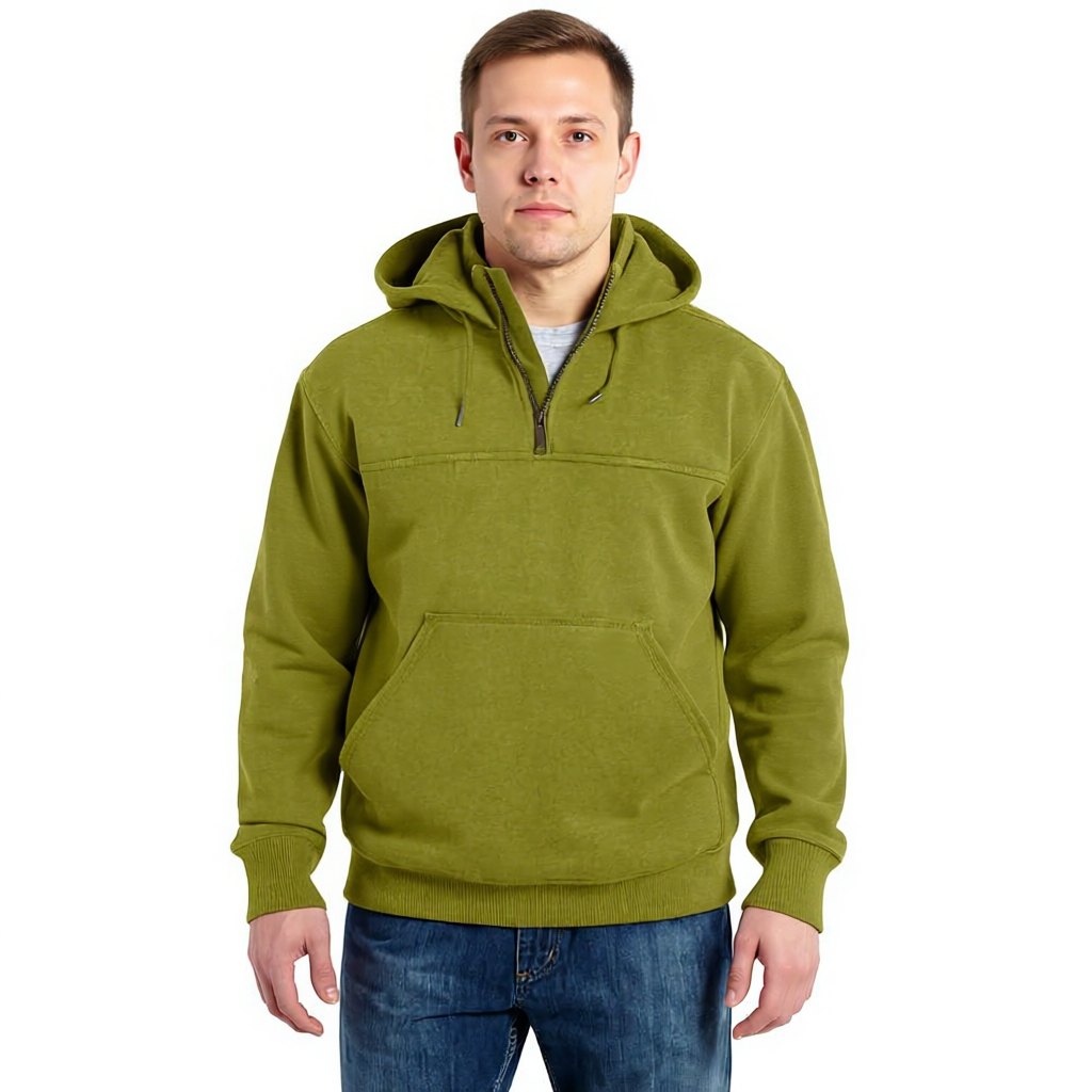 Rain Defender Loose Fit Heavyweight Quarter Zip Sweatshirt