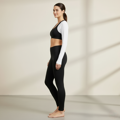 Thermal Leggings For Women With Fleece Lined Thermal Underwe