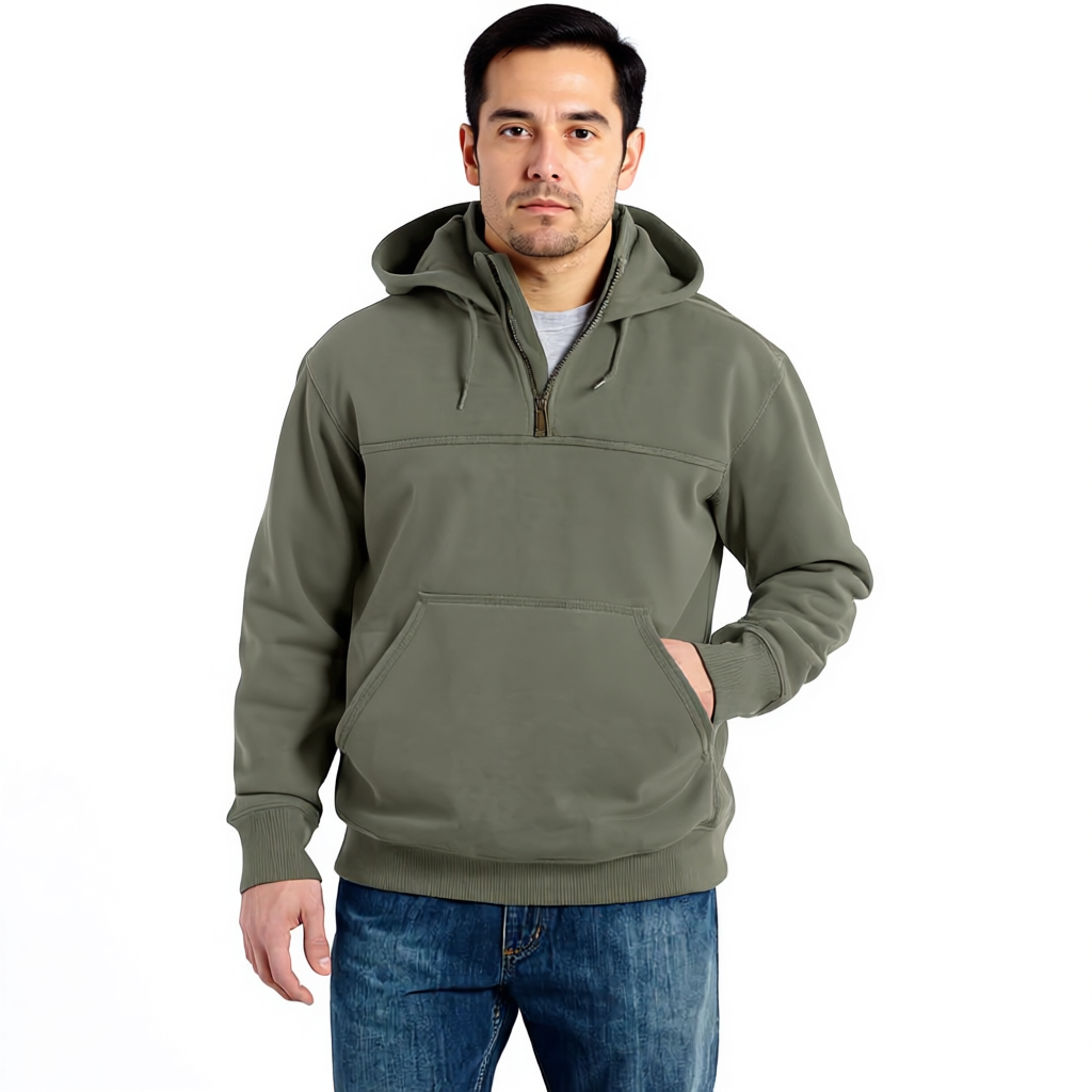Rain Defender Loose Fit Heavyweight Quarter Zip Sweatshirt