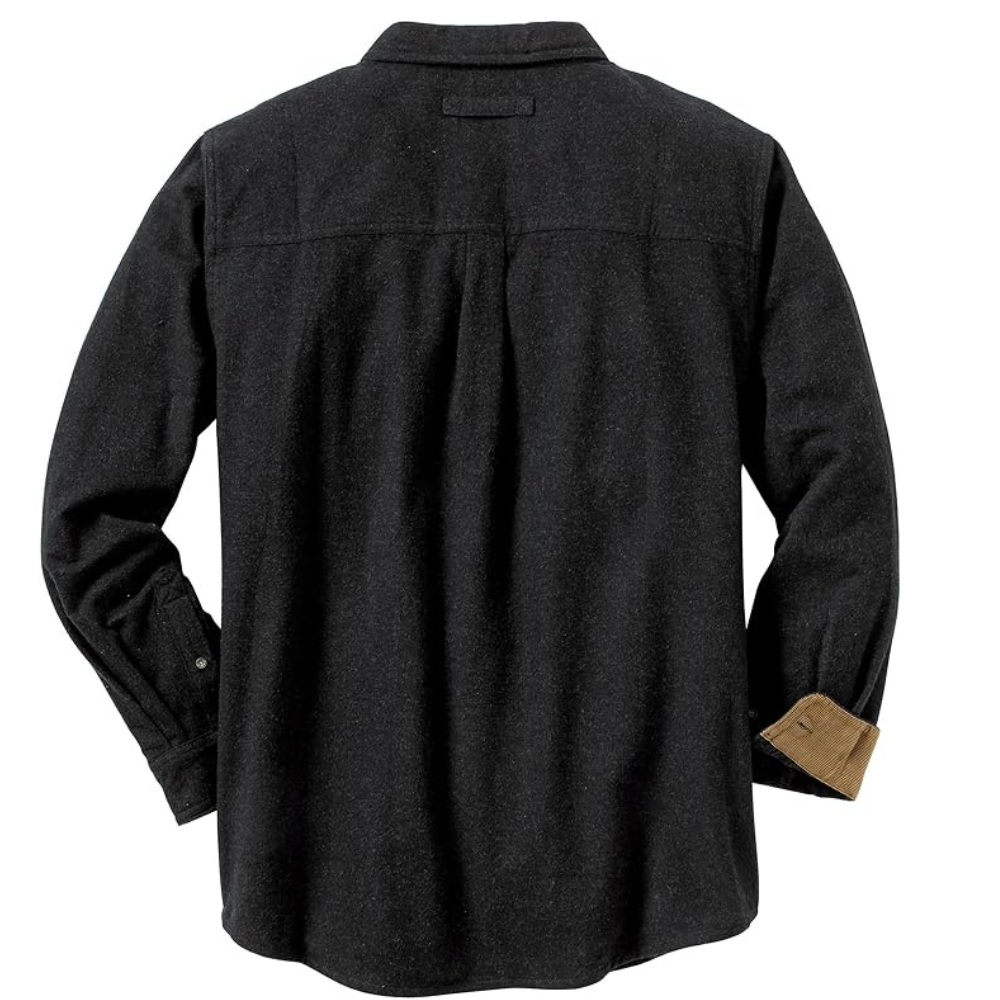 Long Sleeve And Button Down Flannel Shirt For Men
