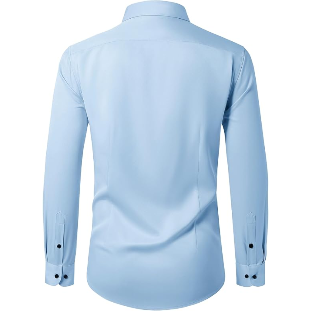 Long Sleeve And Wrinkle Free Button Down Shirt For Men