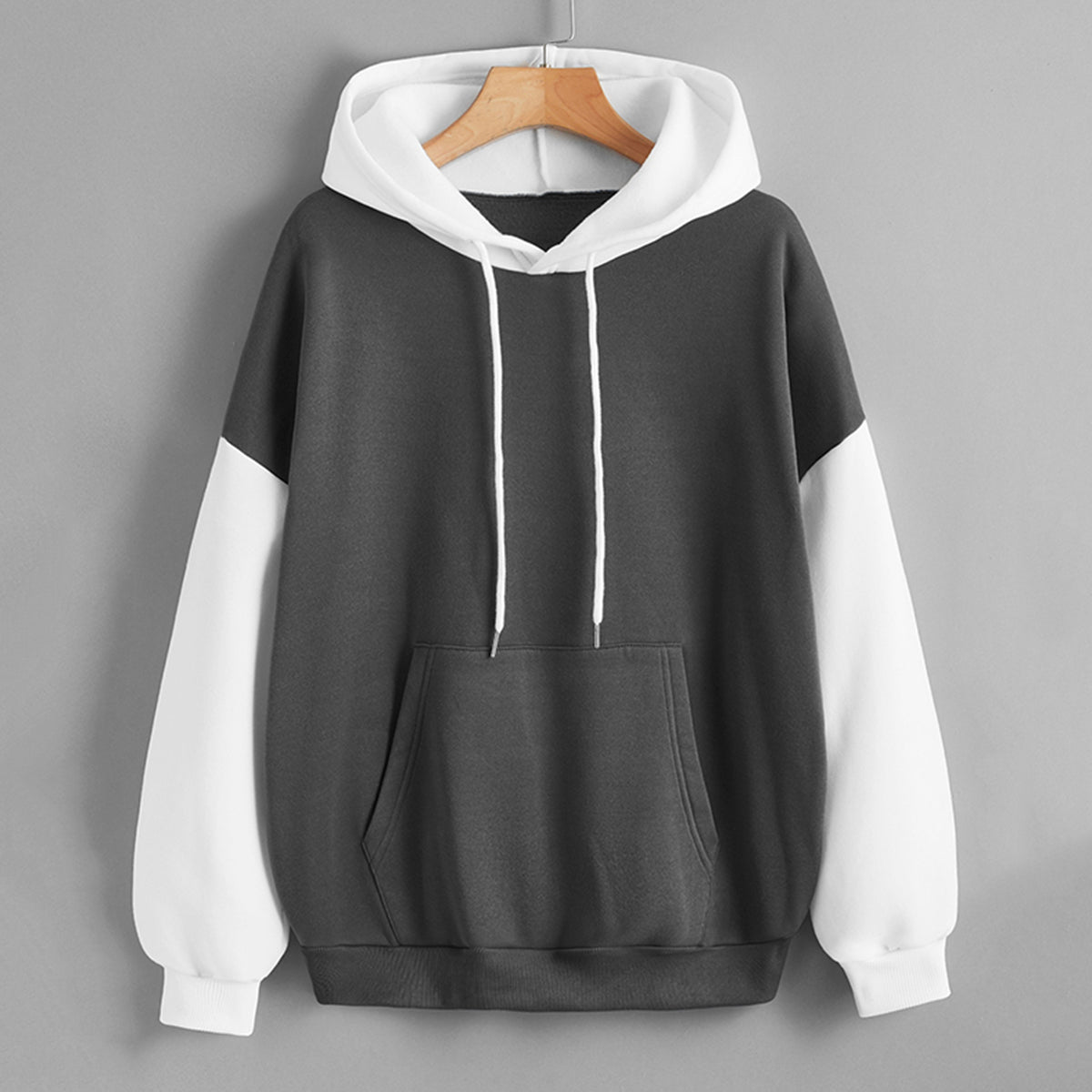 Casual Fleece Lined Thick Hoodie