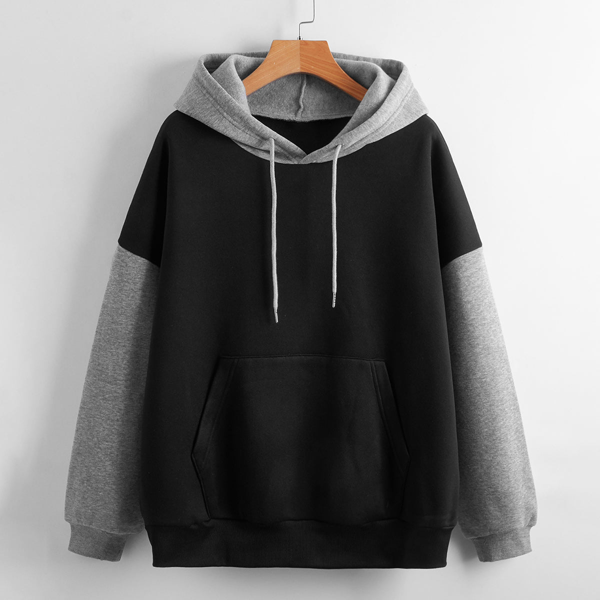 Casual Fleece Lined Thick Hoodie