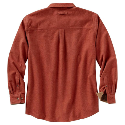 Long Sleeve And Button Down Flannel Shirt For Men