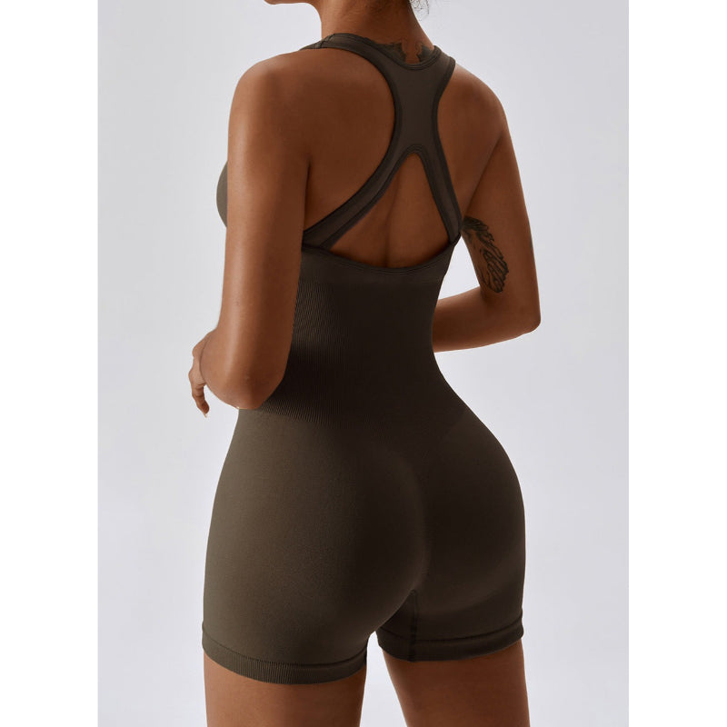 High Elastic Short Yoga Rompers