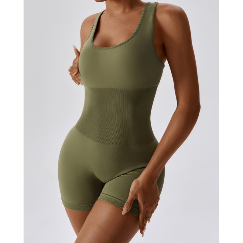 High Elastic Short Yoga Rompers