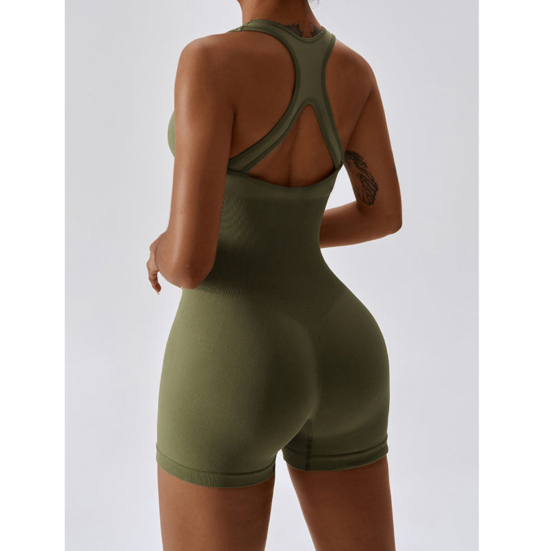 High Elastic Short Yoga Rompers