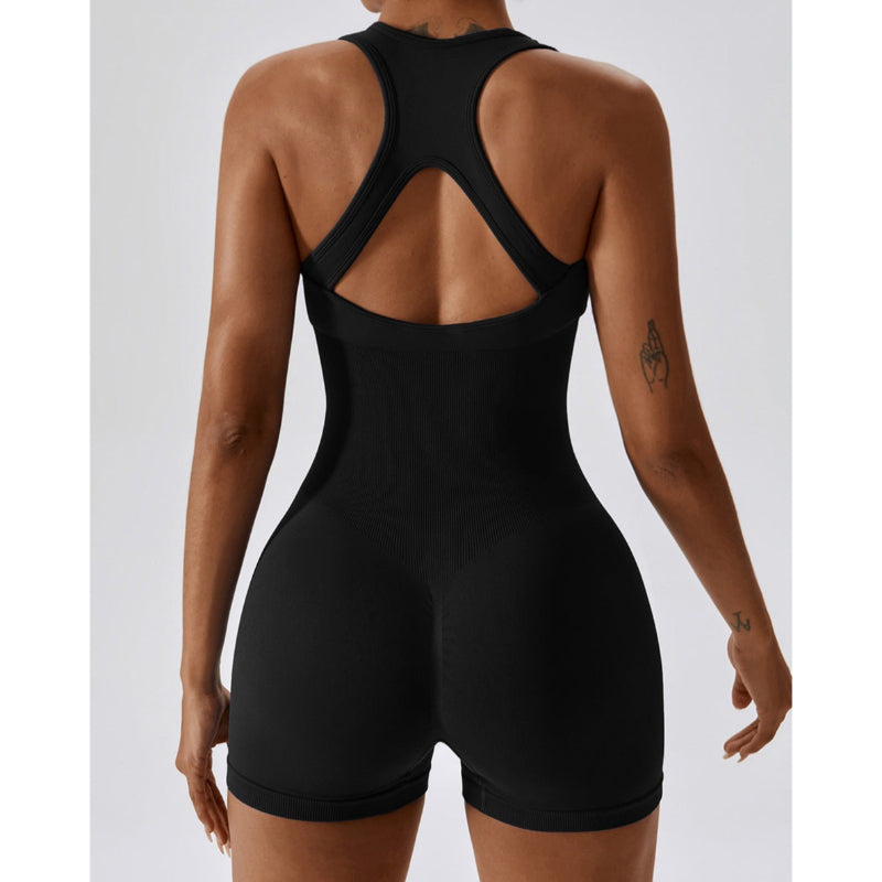 High Elastic Short Yoga Rompers