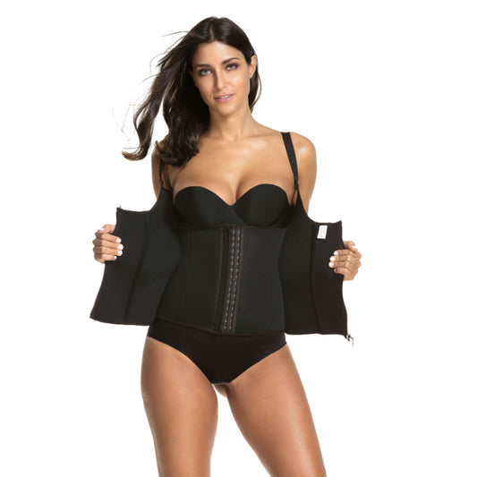 Vest Zipper Wicking Corset Shapewear