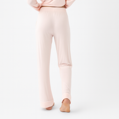 Women Bamboo Stretch Knit Long Sleeve Pajama Set
