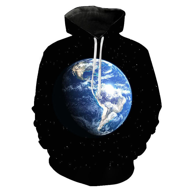 Multiple Planet Printed 3D Hoodie Collection