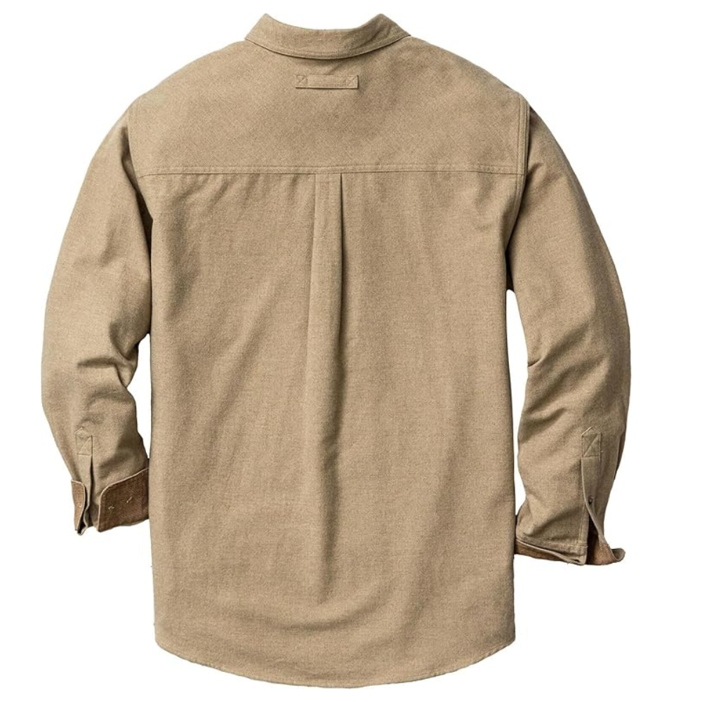 Long Sleeve And Button Down Flannel Shirt For Men