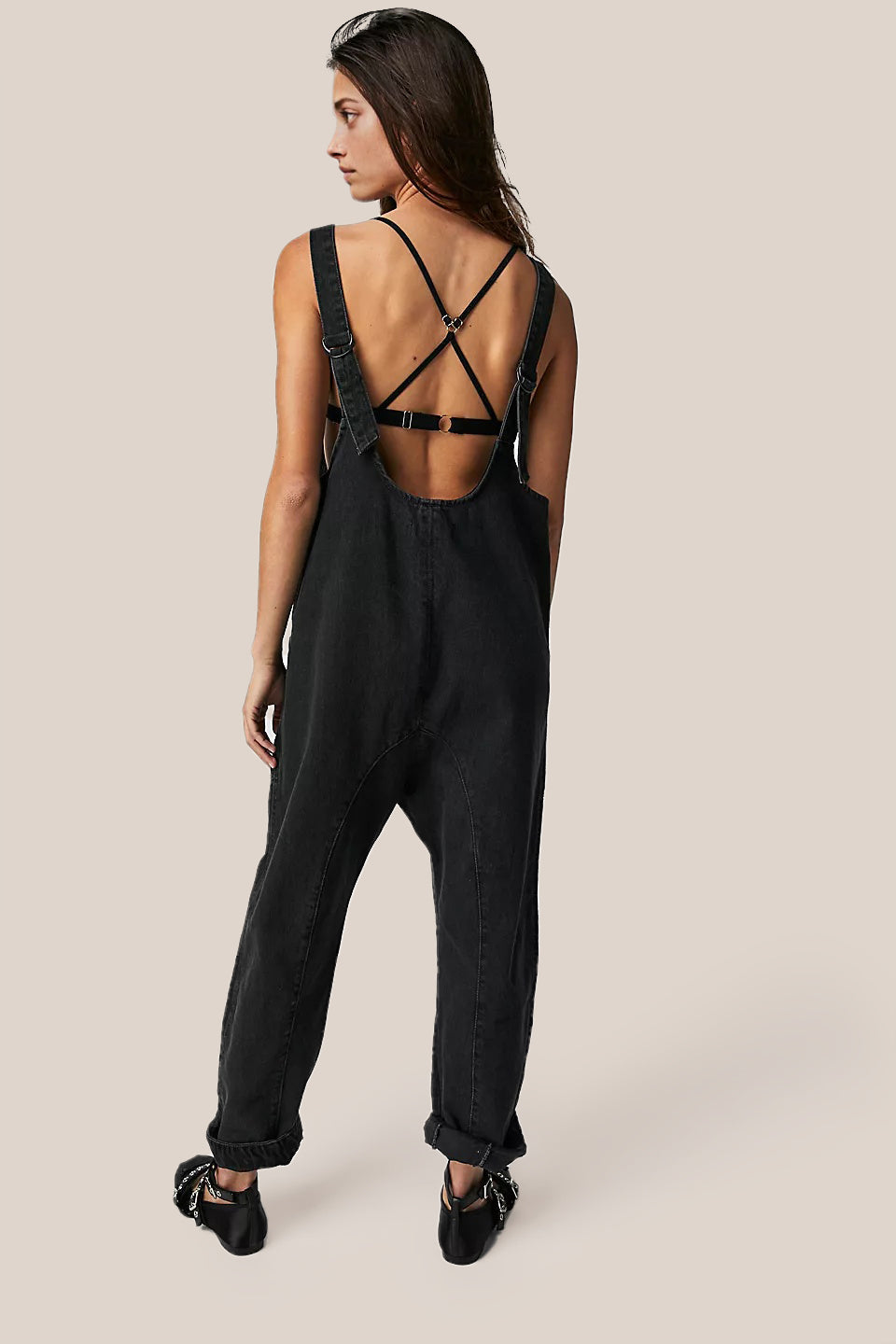 Stylish Denim Jumpsuit With Pockets