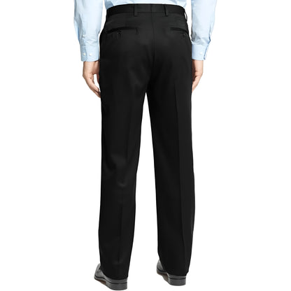 Stretch Dress Pants With Four Pocket Design And Zipper Closure For Men