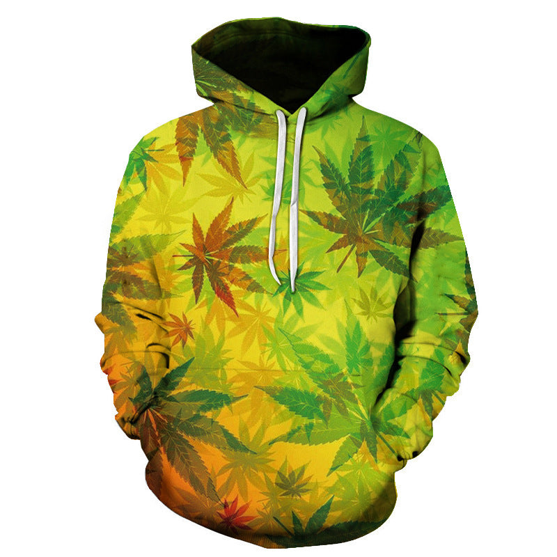 Ultimate Grass And Leaf 3D Printed Hoodie Collection