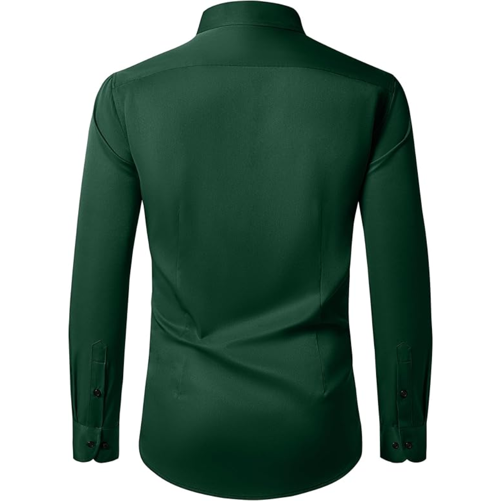 Long Sleeve And Wrinkle Free Button Down Shirt For Men