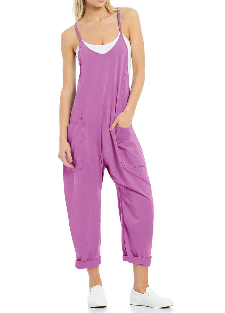 Womens Casual Leg Jumpsuit