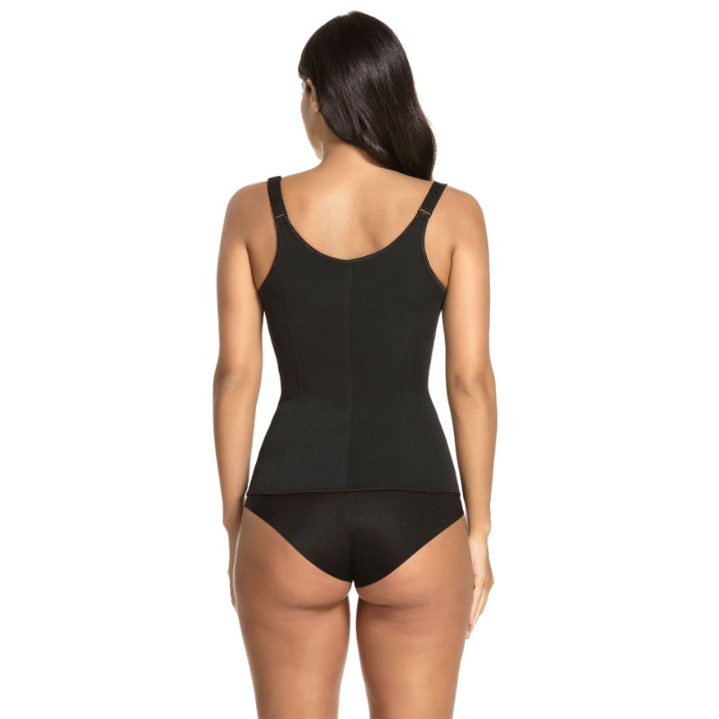 Weste mit Reißverschluss, feuchtigkeitsableitende Korsett-Shapewear