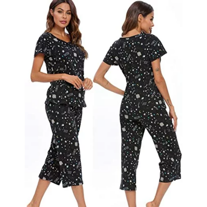 Nighttime Wear Top and Pajamas Sets