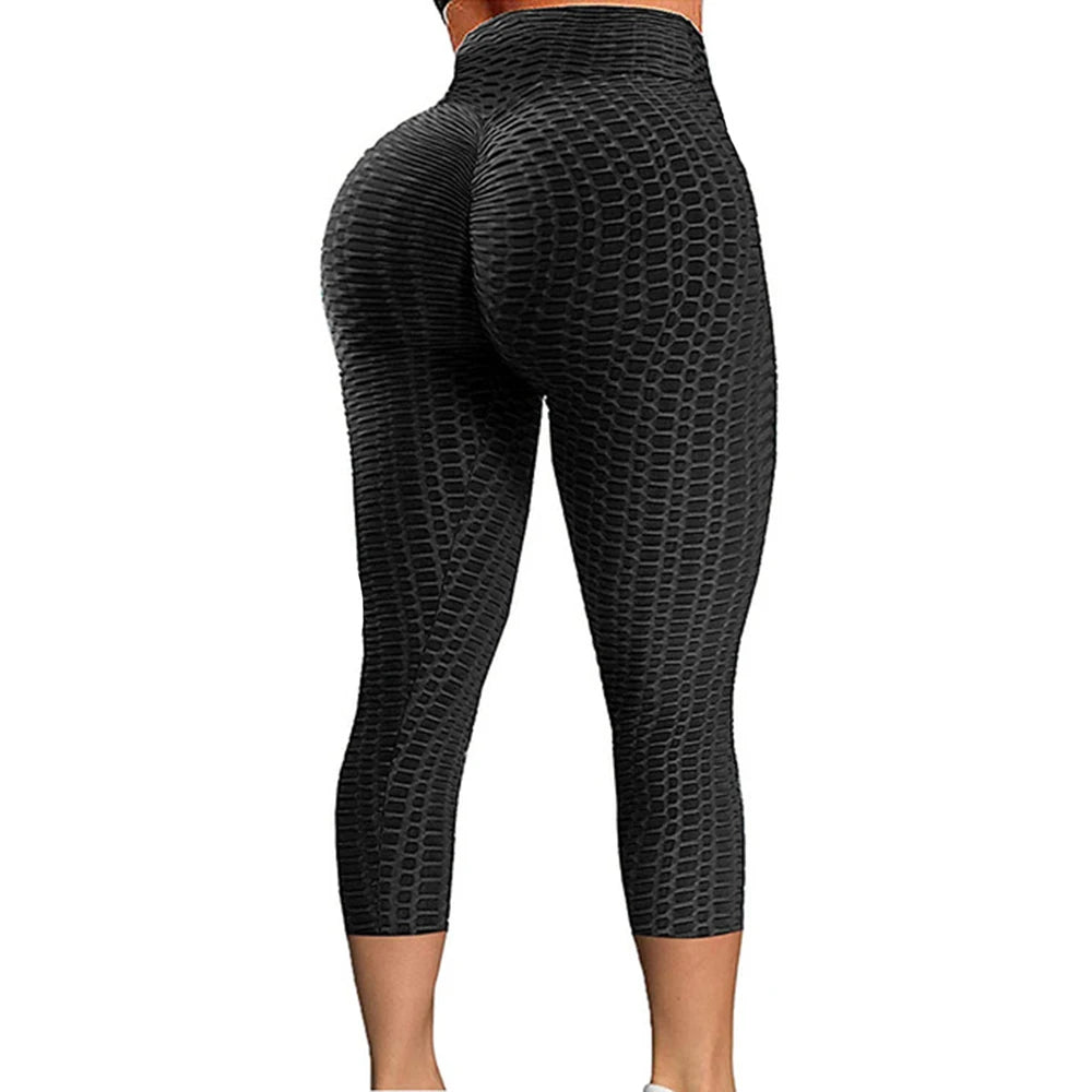 Capri-Yogahose mit hoher Taille für Damen