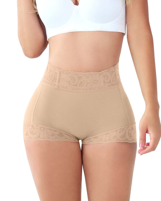 Damen Shapewear Figurformender Slip mit Spitze, klassisch, für den Alltag