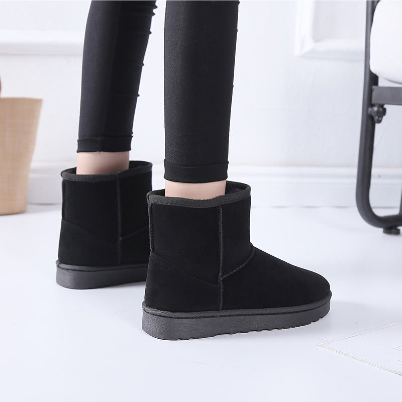 Mini bottes chaudes et élégantes en fausse fourrure